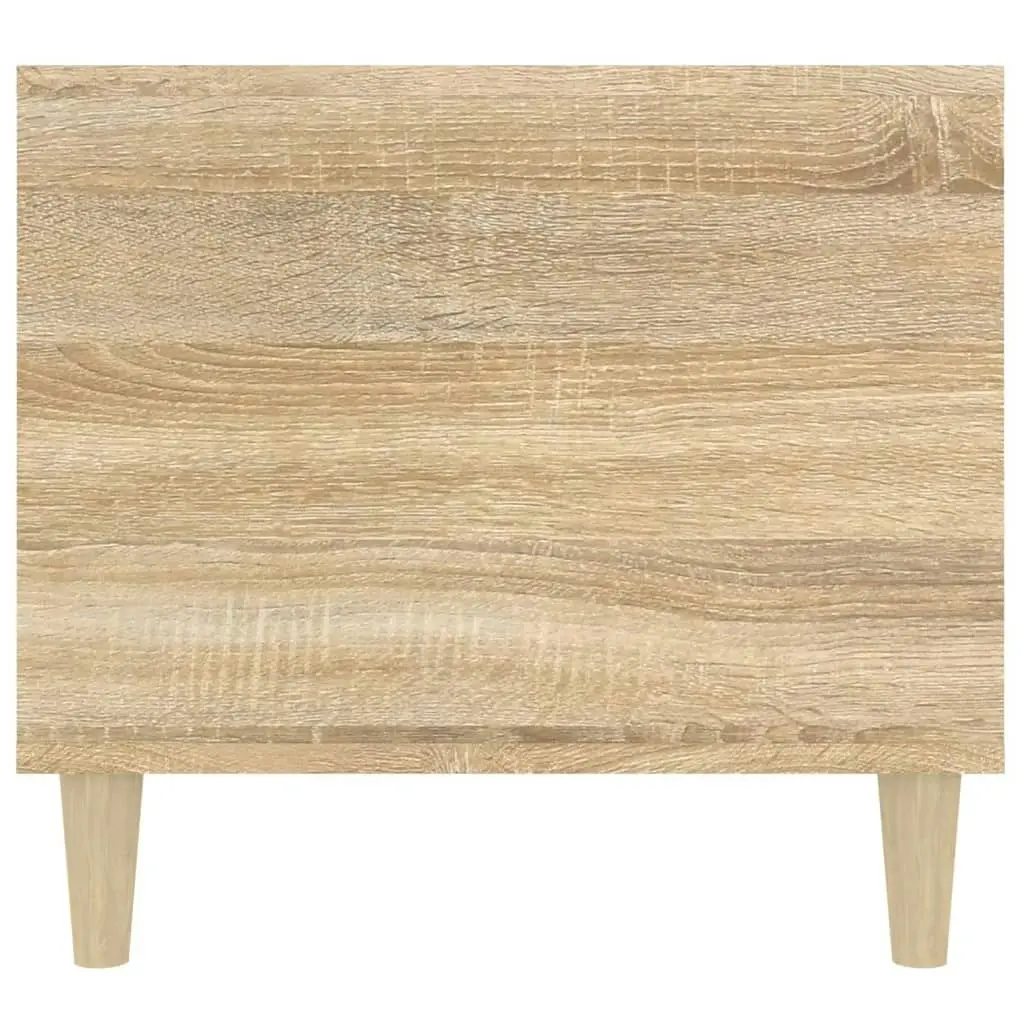 Coffee Table Sonoma Oak 90x49x45 cm Engineered Wood 819615