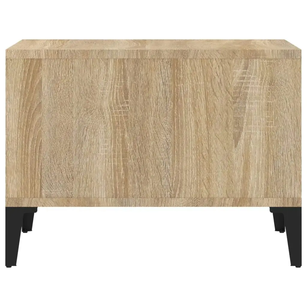 Coffee Table Sonoma Oak 60x50x36.5 cm Engineered Wood 821039