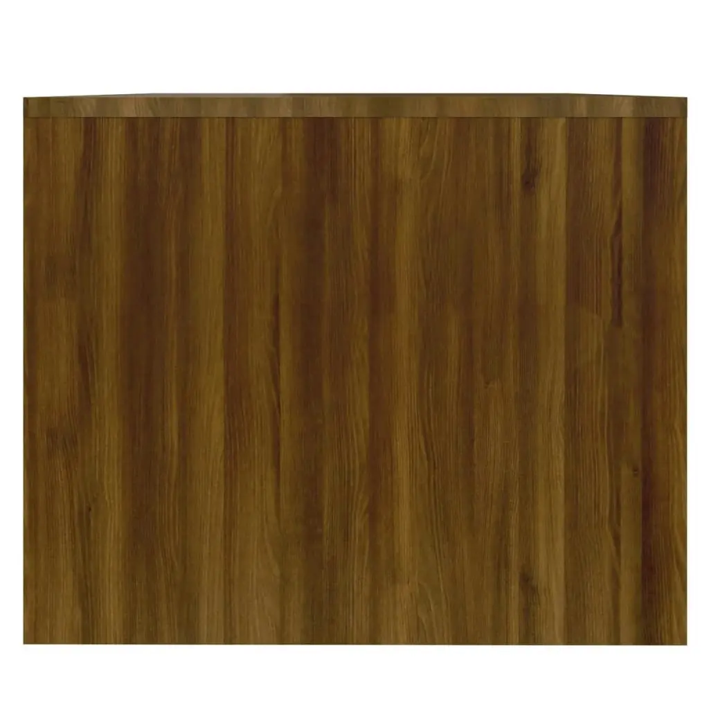 Coffee Table Brown Oak 90x50x41.5 cm Engineered Wood 813031