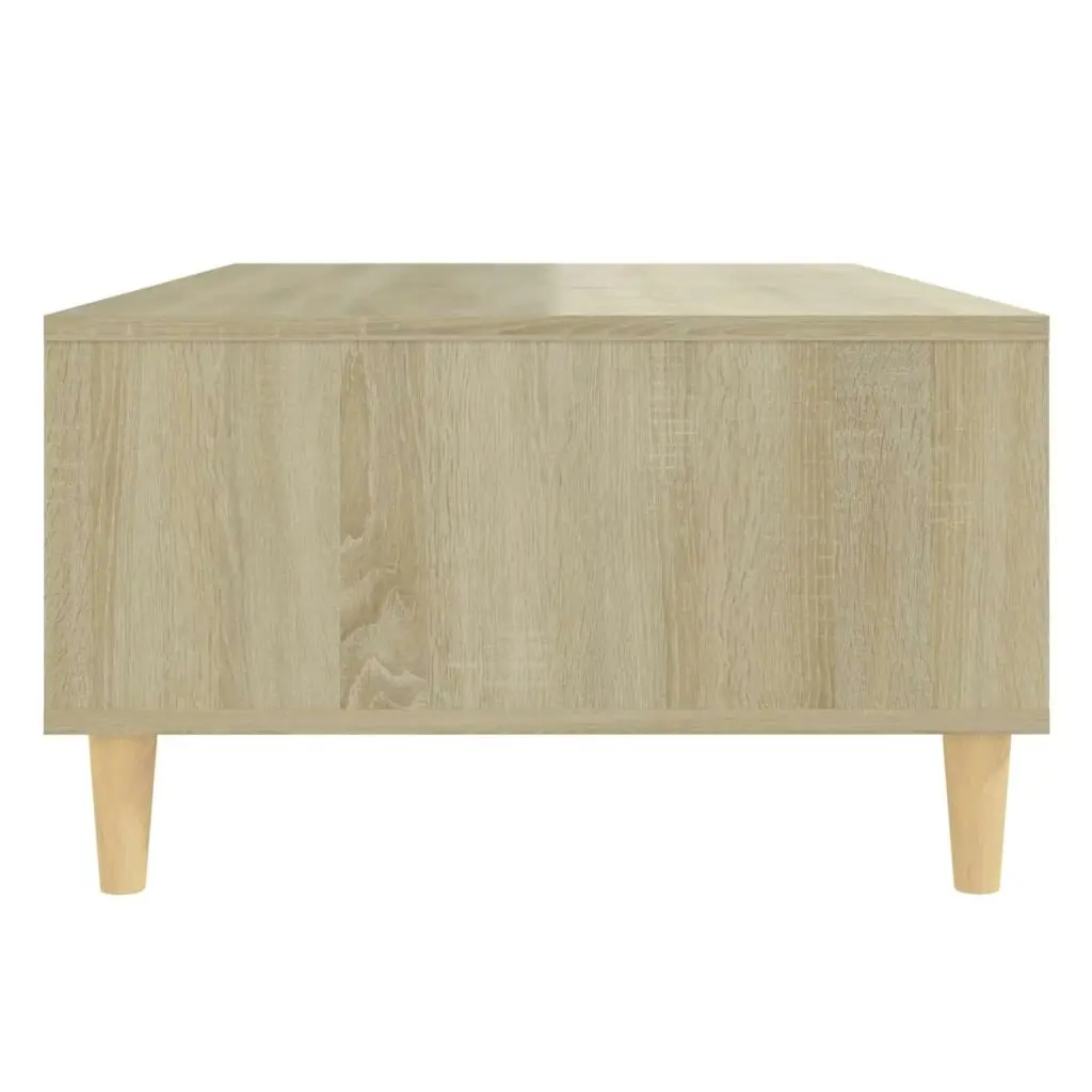 Coffee Table Sonoma Oak 103.5x60x35 cm Engineered Wood 806016