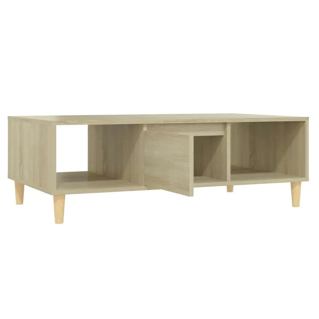 Coffee Table Sonoma Oak 103.5x60x35 cm Engineered Wood 806016