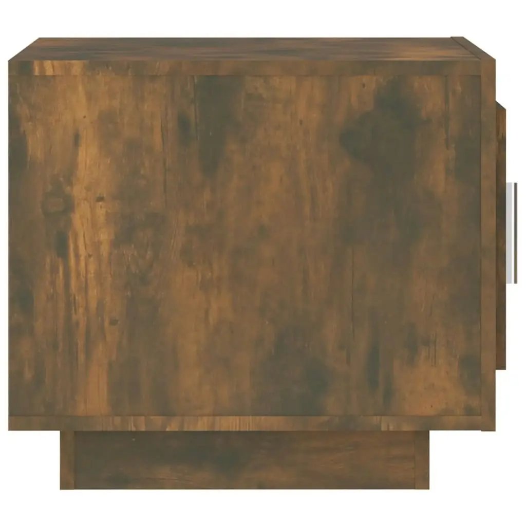 Coffee Table Smoked Oak 51x50x45 cm Engineered Wood 817228