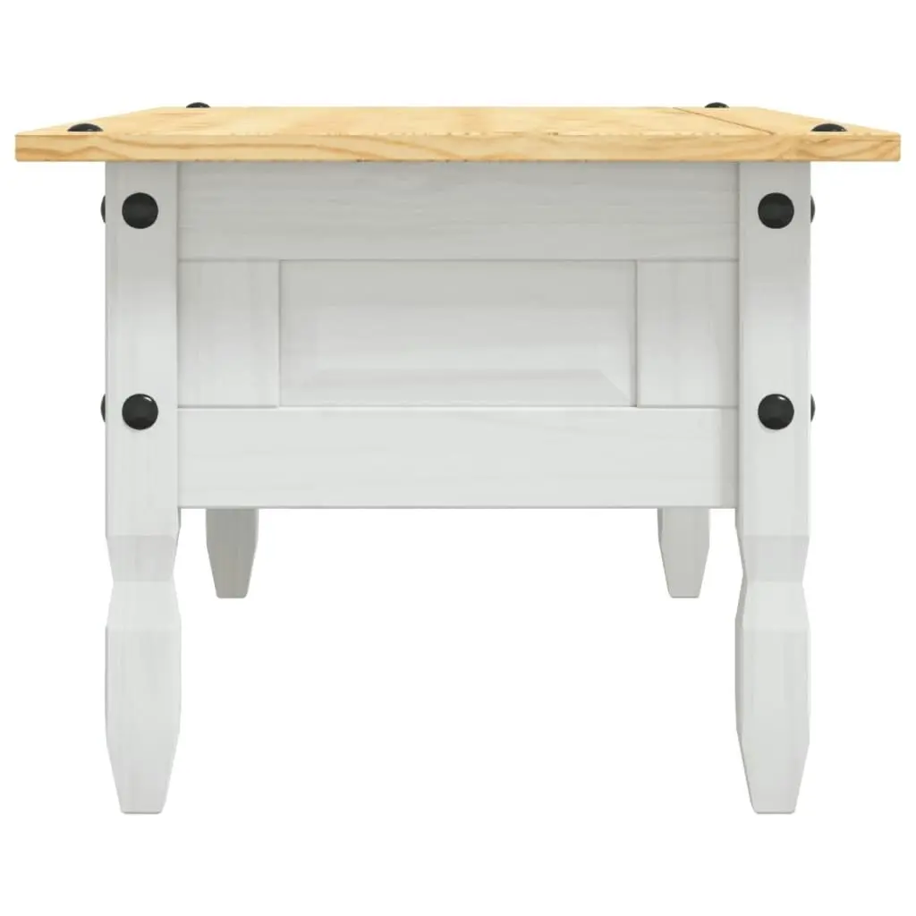 Coffee Table Mexican Pine Corona Range White 100x55x44 cm 282626