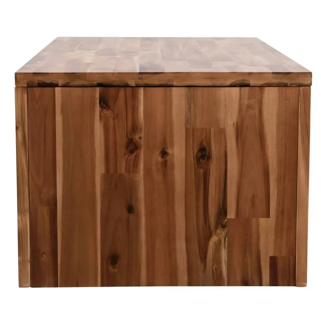 Coffee Table Solid Acacia Wood 90x50x37.5 cm 246043