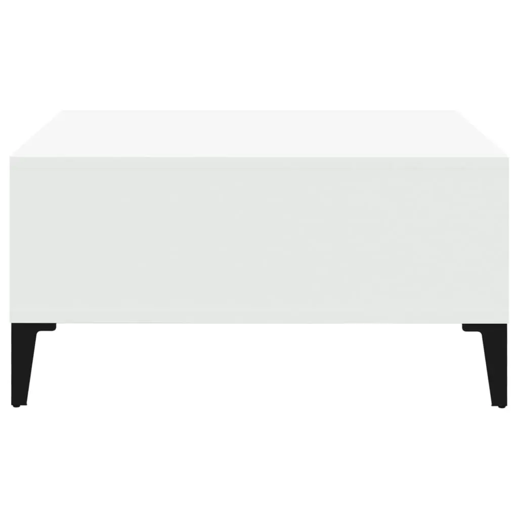 Coffee Table White 60x60x30 cm Engineered Wood 805986