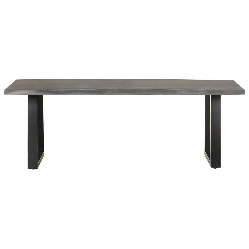 Coffee Table with Live Edges 115x60x40 cm Solid Acacia Wood 321048