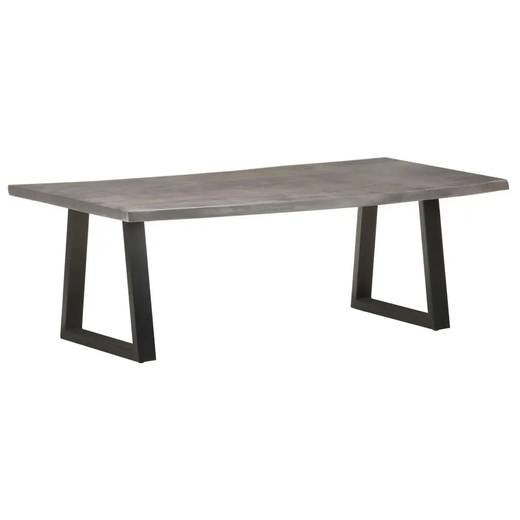 Coffee Table with Live Edges 115x60x40 cm Solid Acacia Wood 321048