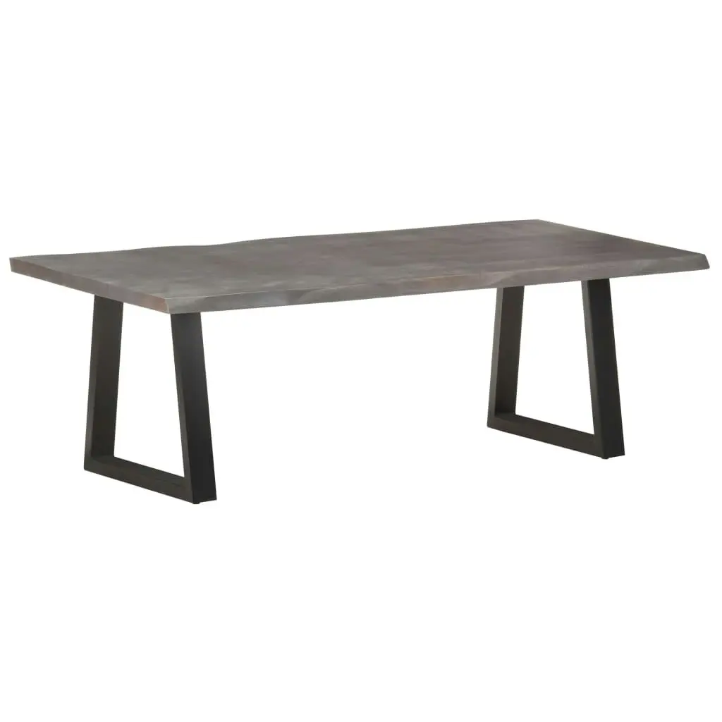 Coffee Table with Live Edges 115x60x40 cm Solid Acacia Wood 321048