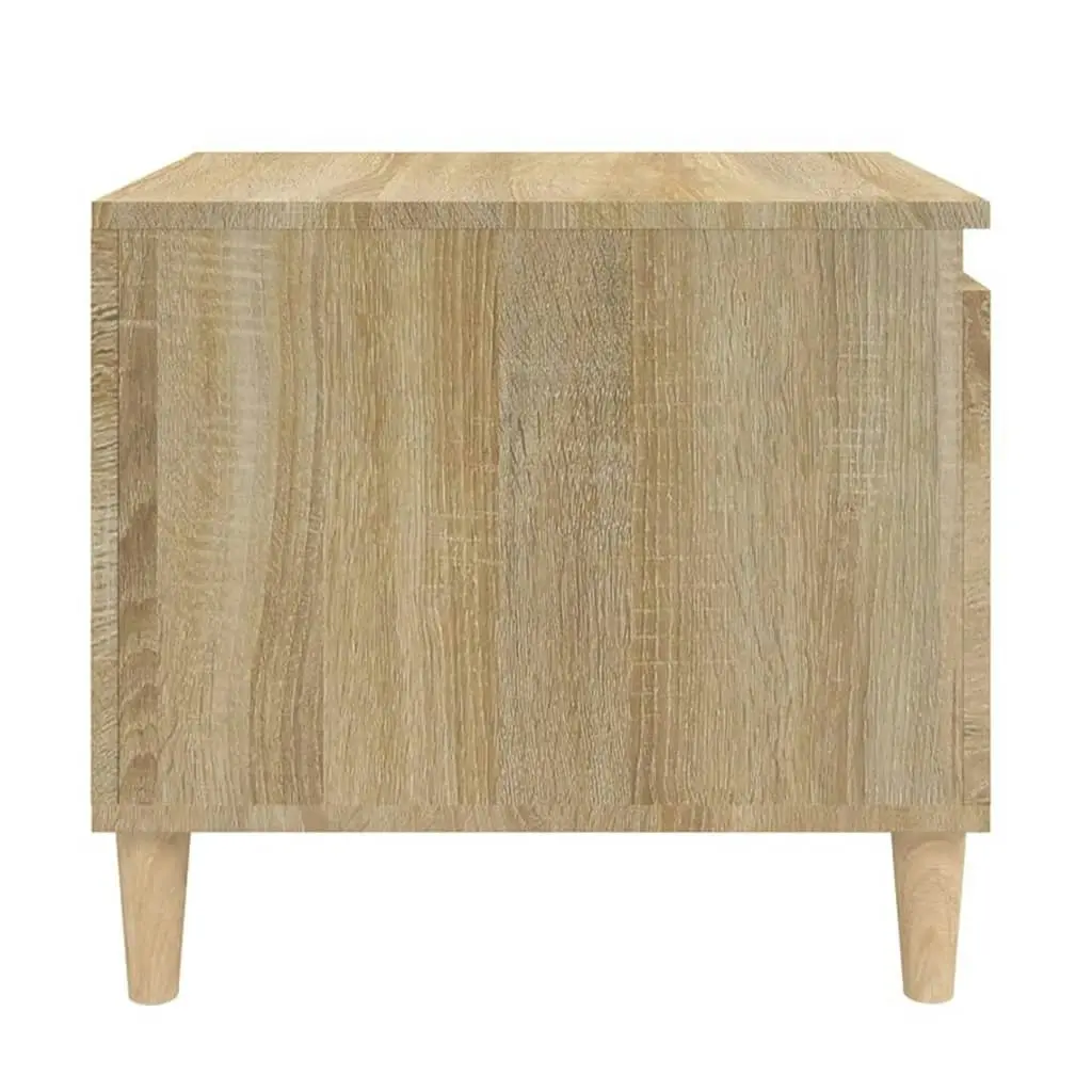 Coffee Table Sonoma Oak 100x50x45 cm Engineered Wood 821127