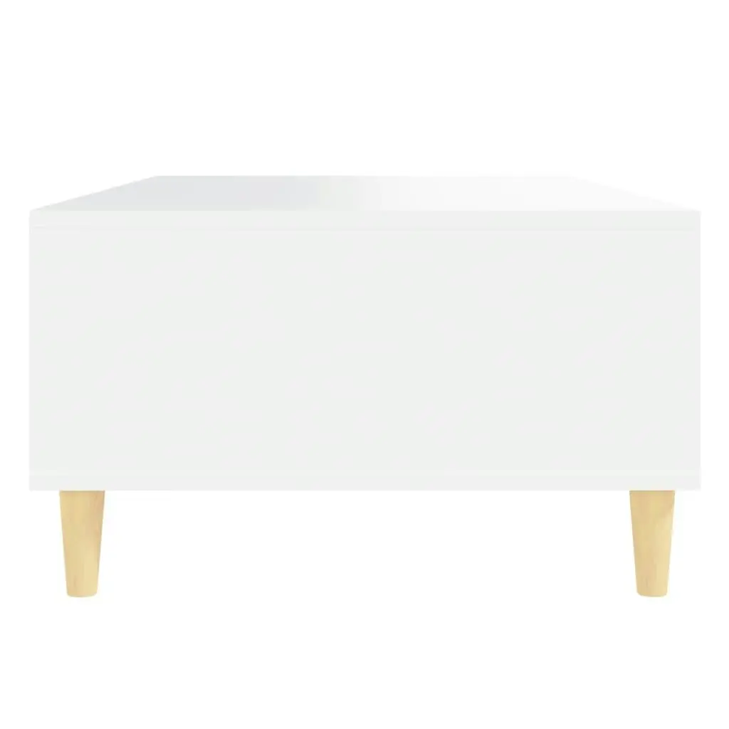 Coffee Table White 103.5x60x35cm Engineered Wood 806013