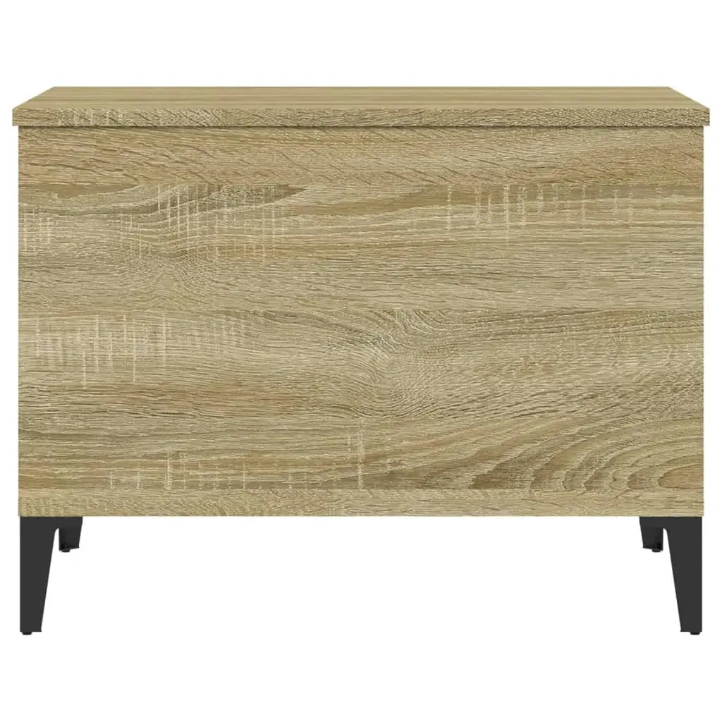 Coffee Table Sonoma Oak 60x44.5x45 cm Engineered Wood 819575