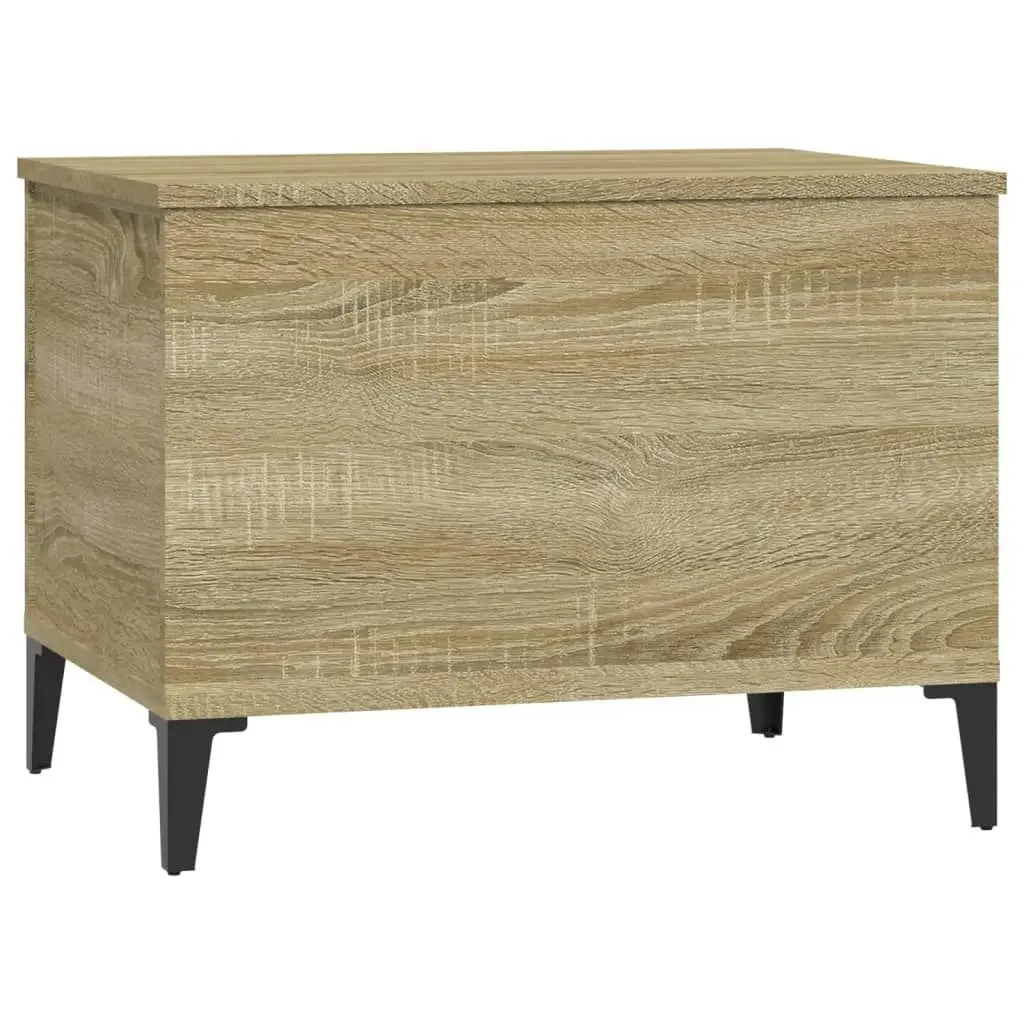 Coffee Table Sonoma Oak 60x44.5x45 cm Engineered Wood 819575