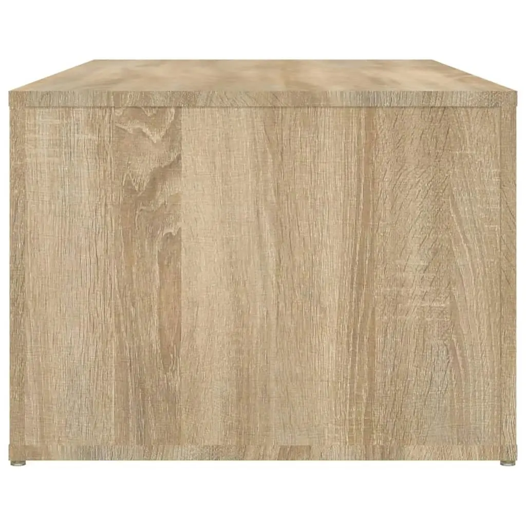 Coffee Table Sonoma Oak 100x50x36 cm Engineered Wood 816523