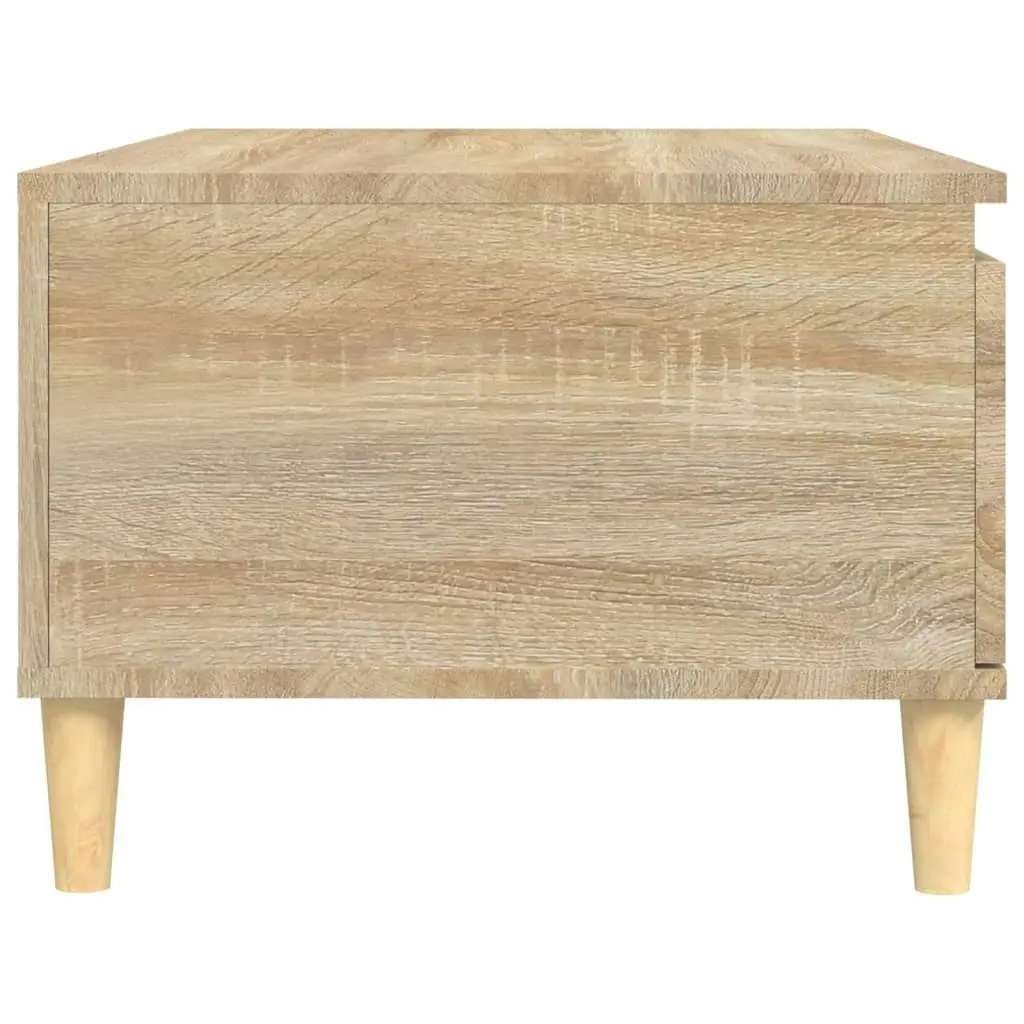 Coffee Table Sonoma Oak 90x50x36.5 cm Engineered Wood 821047