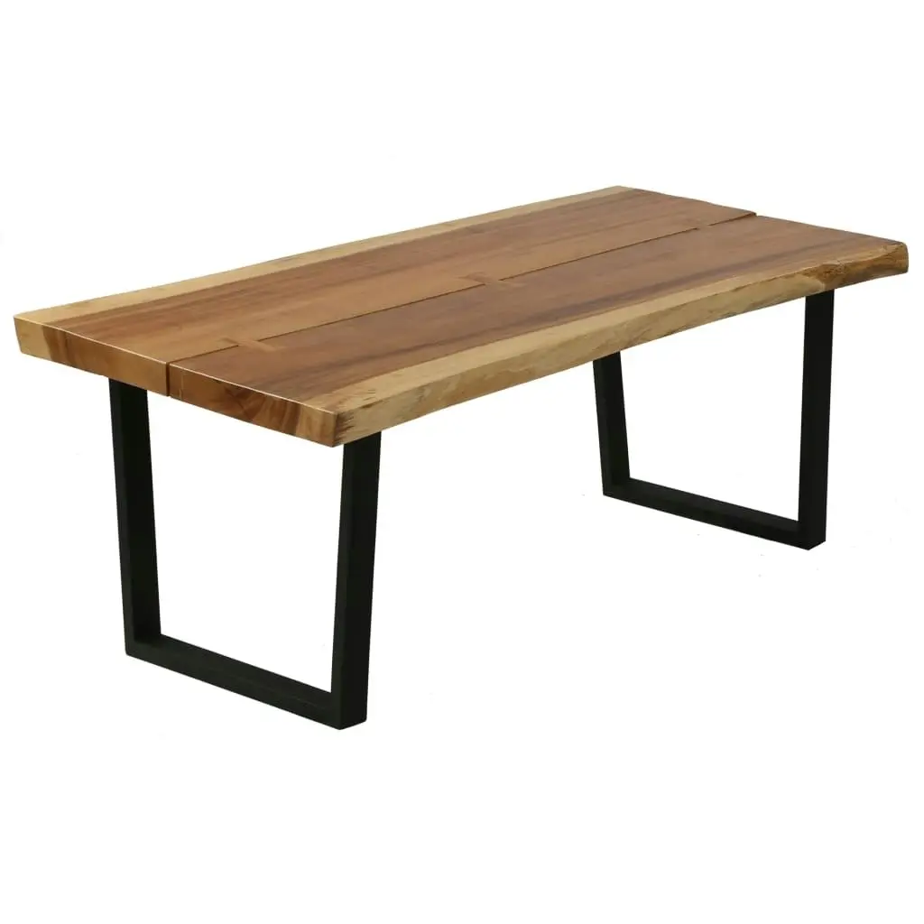 Coffee Table Solid Suar Wood 102x56x41 cm 245503