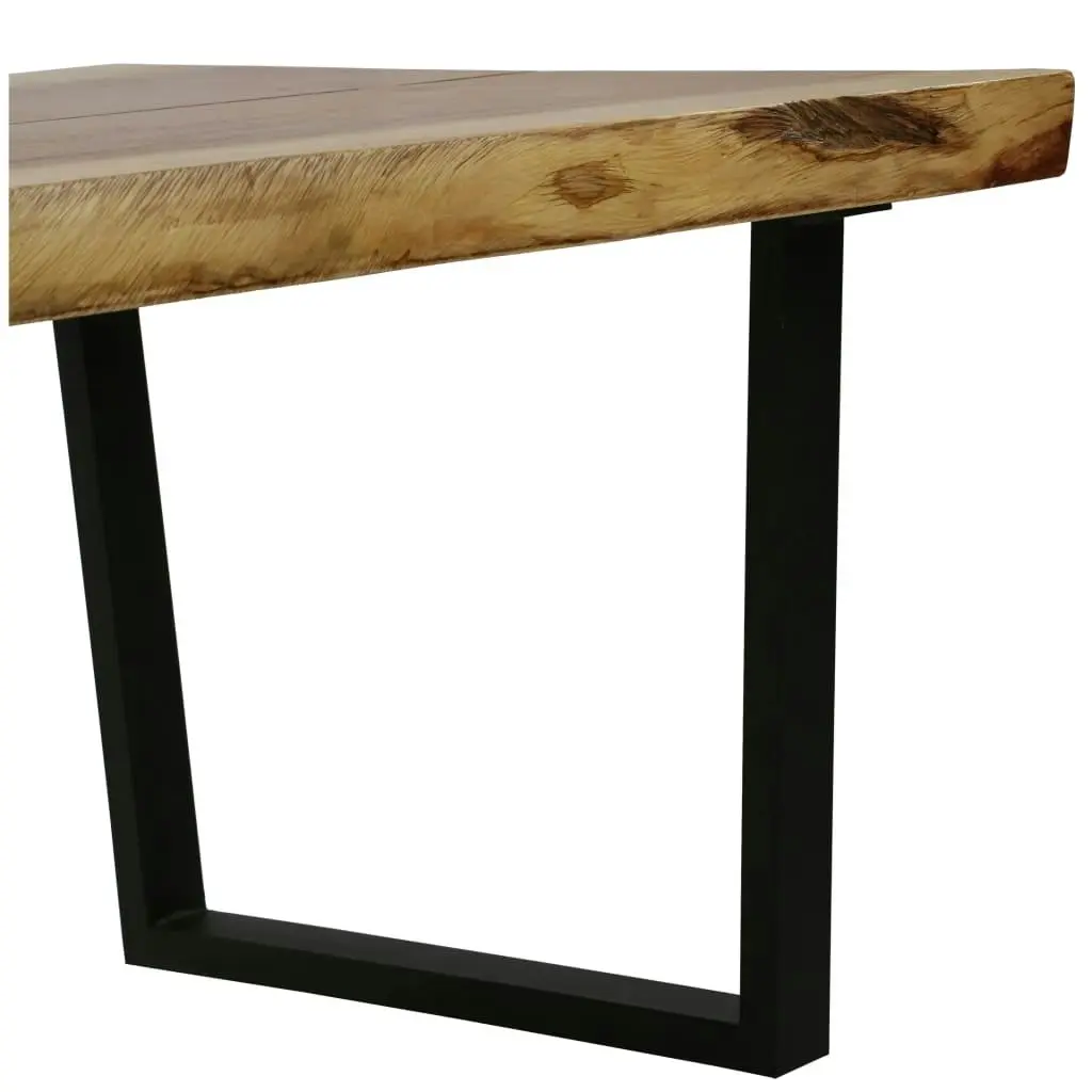 Coffee Table Solid Suar Wood 102x56x41 cm 245503