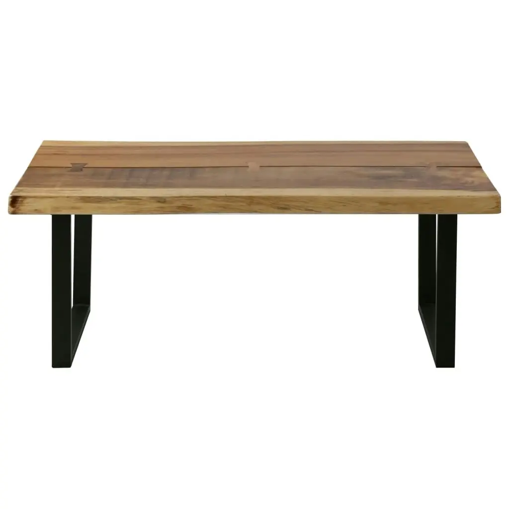 Coffee Table Solid Suar Wood 102x56x41 cm 245503