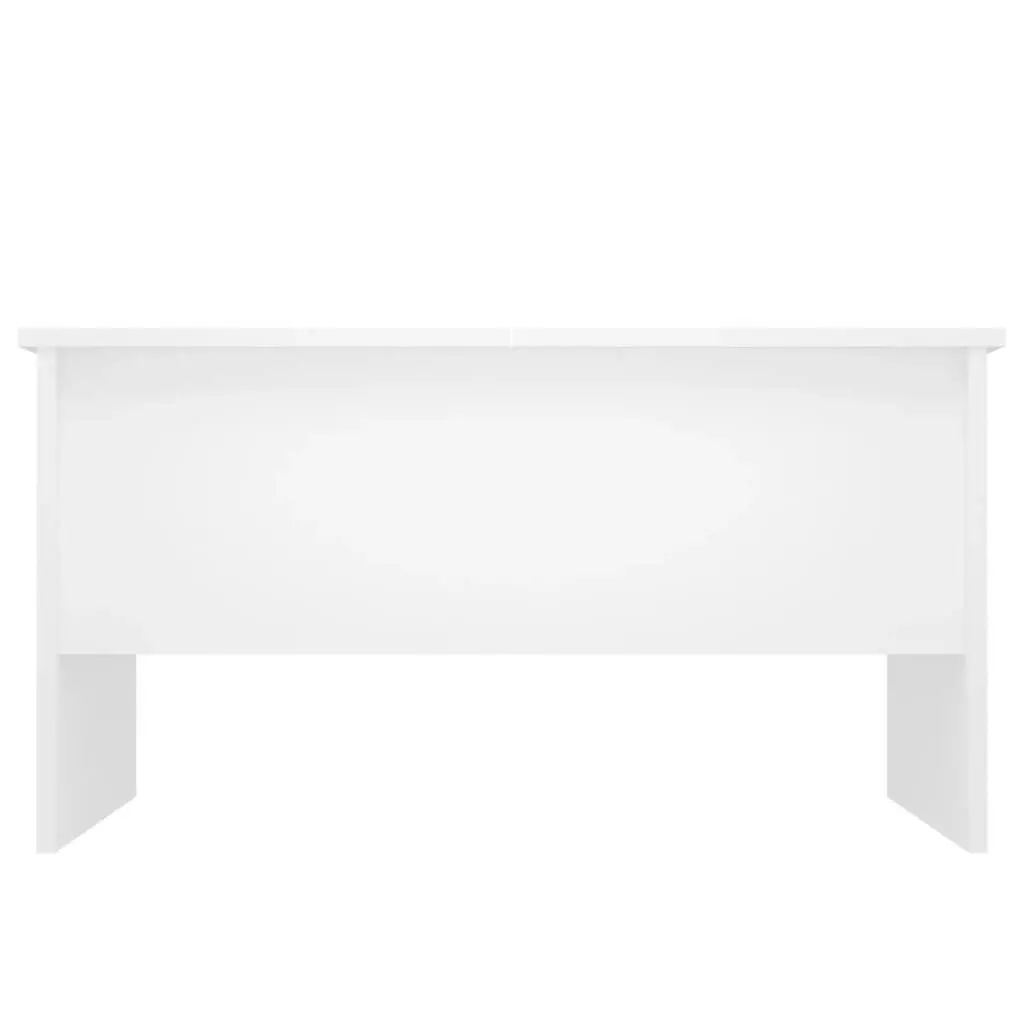 Coffee Table White 80x50x42.5 cm Engineered Wood 809728