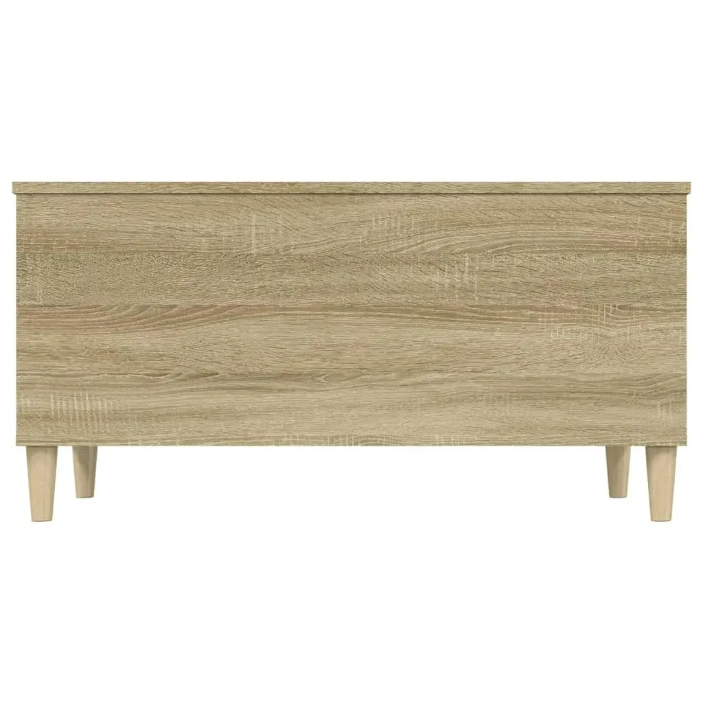 Coffee Table Sonoma Oak 90x44.5x45 cm Engineered Wood 819583