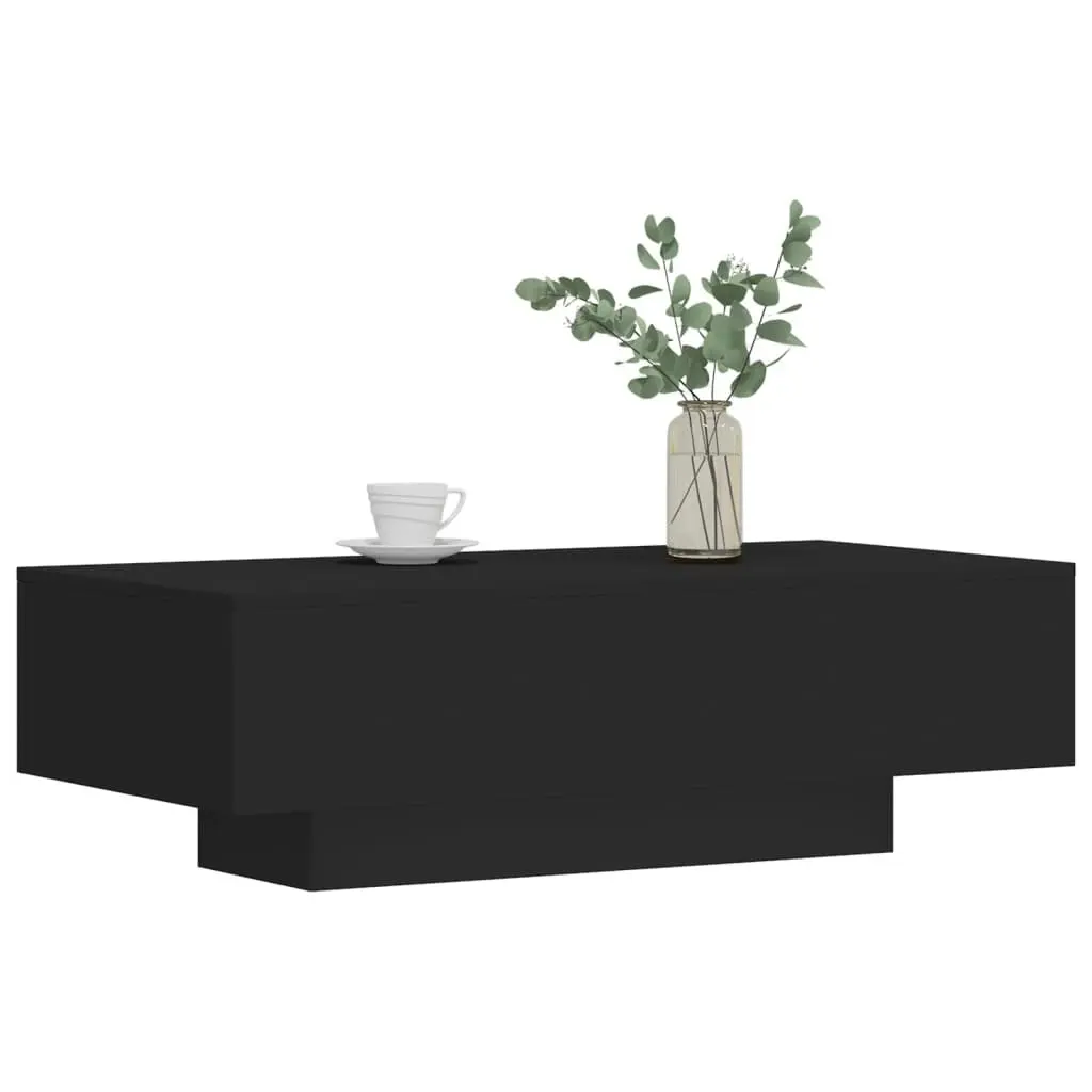 Coffee Table Black 100x49.5x31 cm Engineered Wood 833890