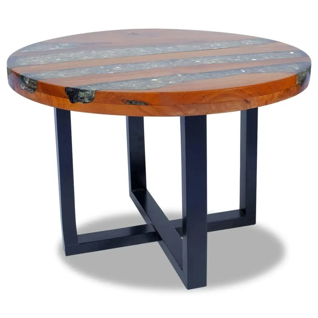 Coffee Table Teak Resin 60 cm 243466