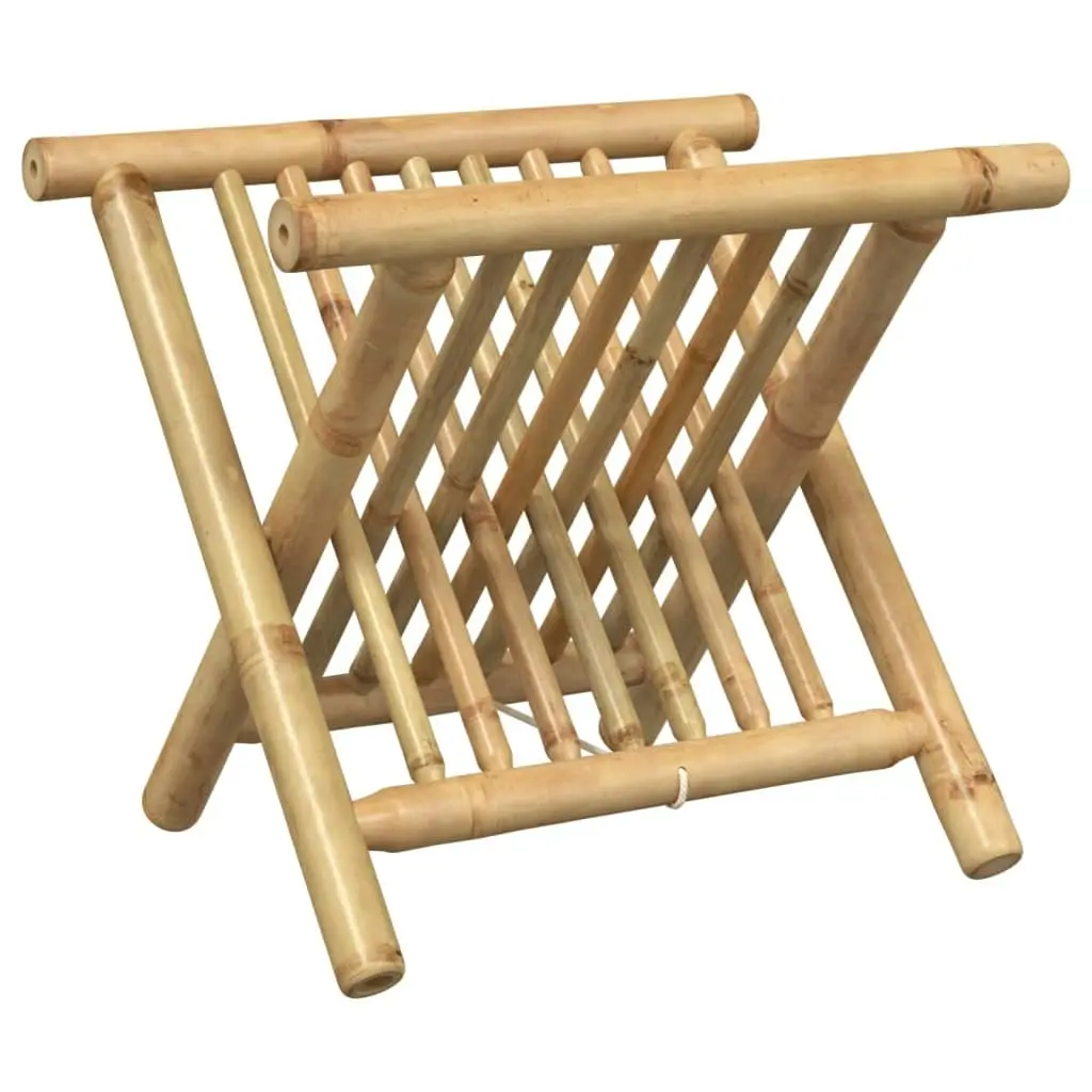 Magazine Rack 42x30.5x34.5 cm Bamboo 366452