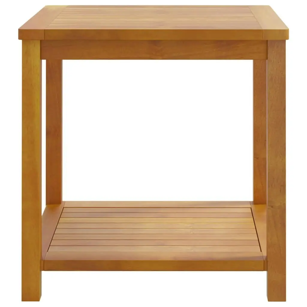 Side Table Solid Acacia Wood 45x45x45 cm 44128