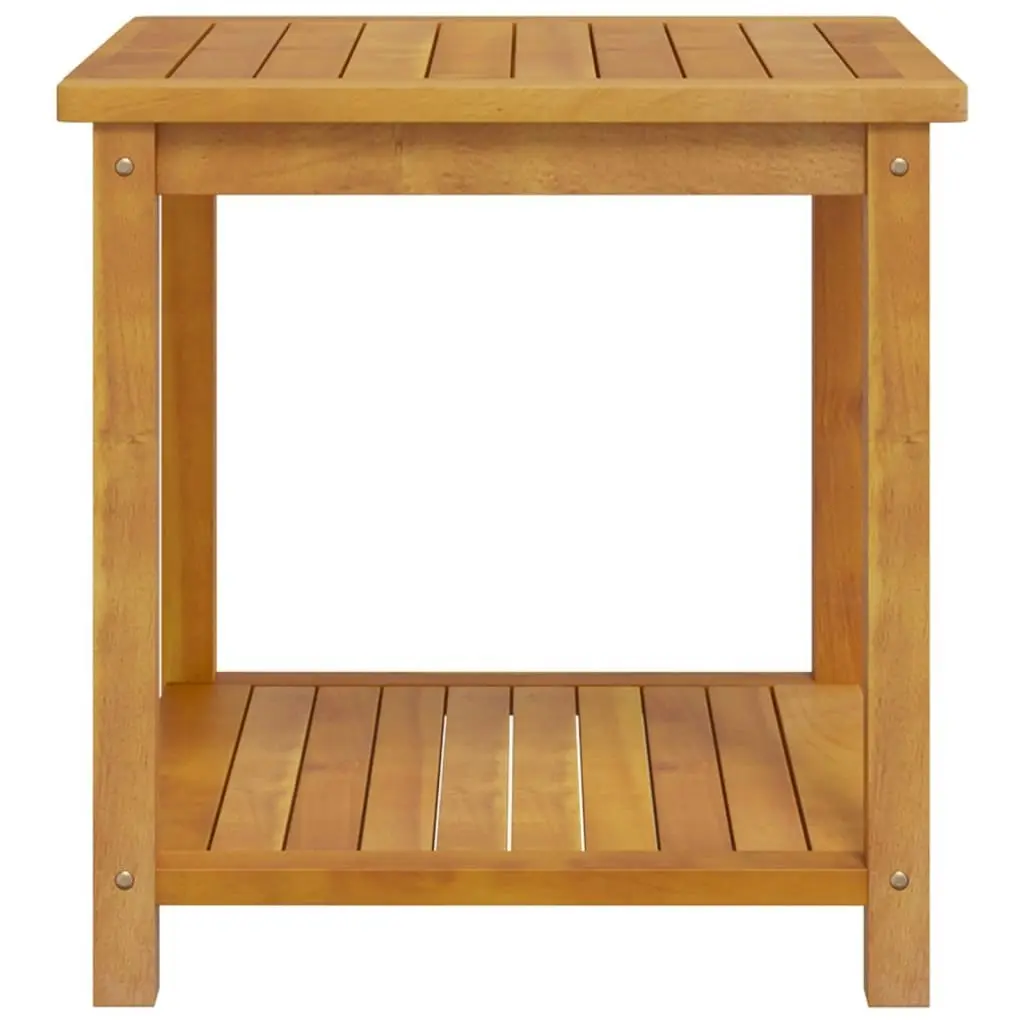 Side Table Solid Acacia Wood 45x45x45 cm 44128