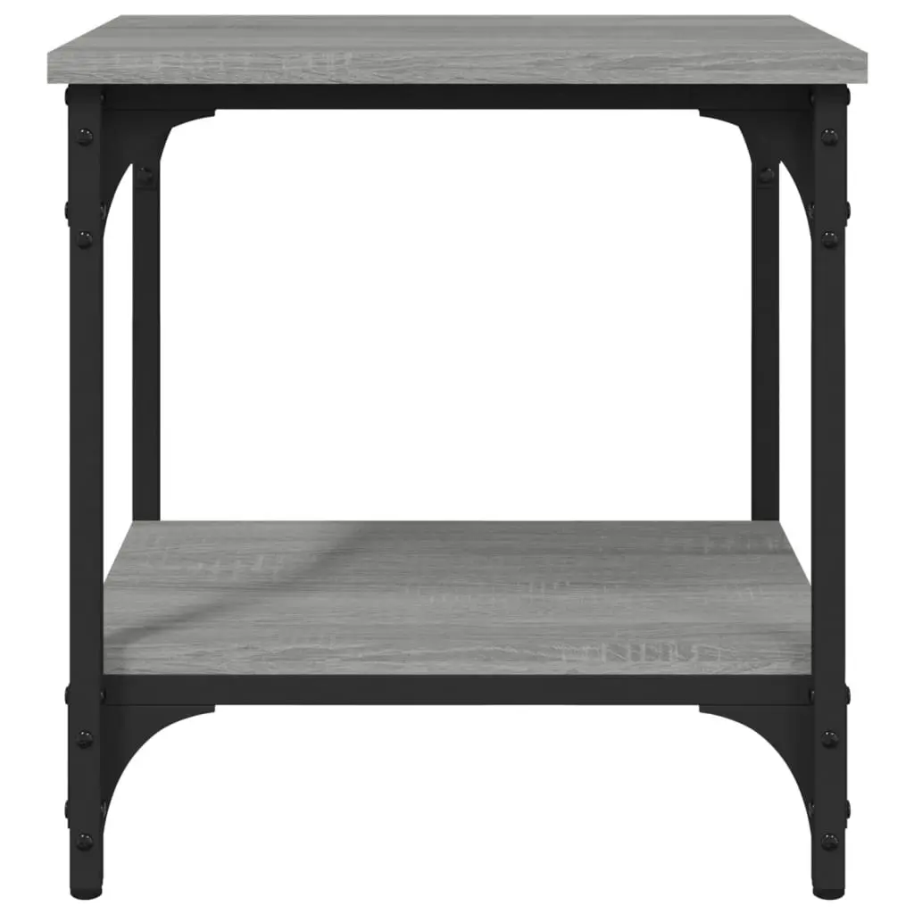 Side Table Grey Sonoma 40x30x42 cm Engineered Wood 823280