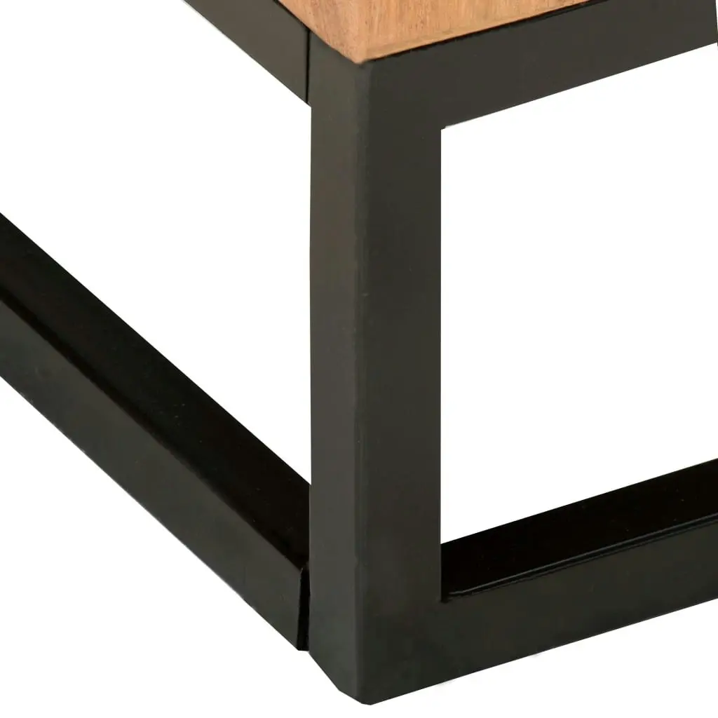 Side Tables 2 pcs Solid Acacia Wood 287351