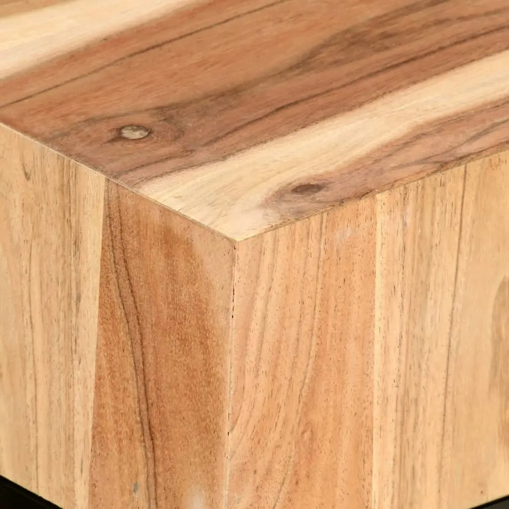 Side Tables 2 pcs Solid Acacia Wood 287351