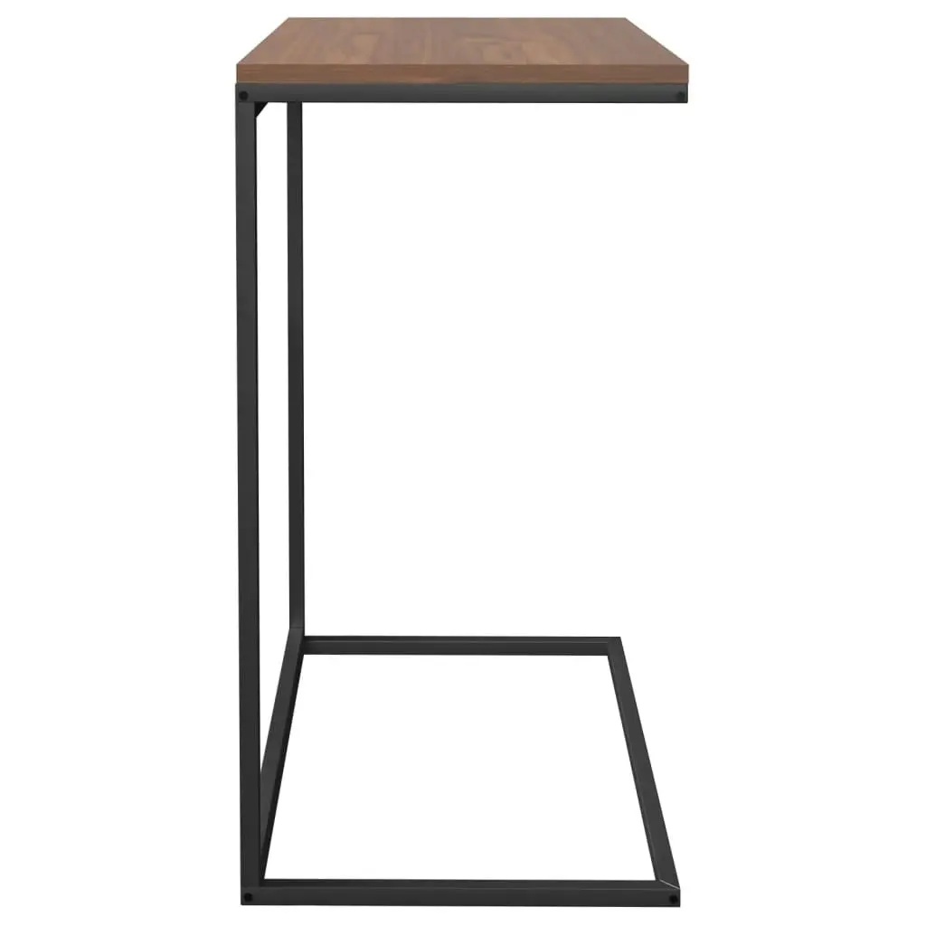 Side Table Black 55x35x66 cm Engineered Wood 336132