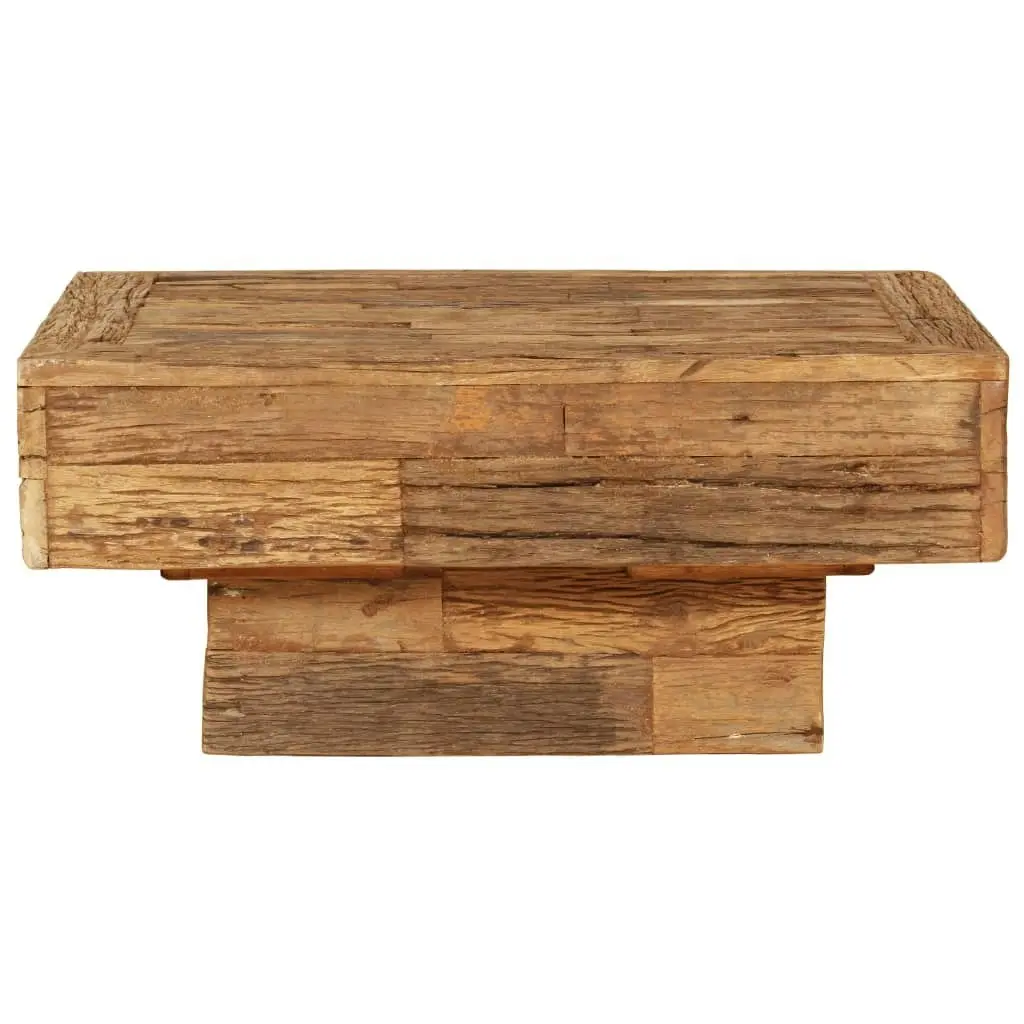 Coffee Table Solid Reclaimed Wood 70x70x30 cm 246420