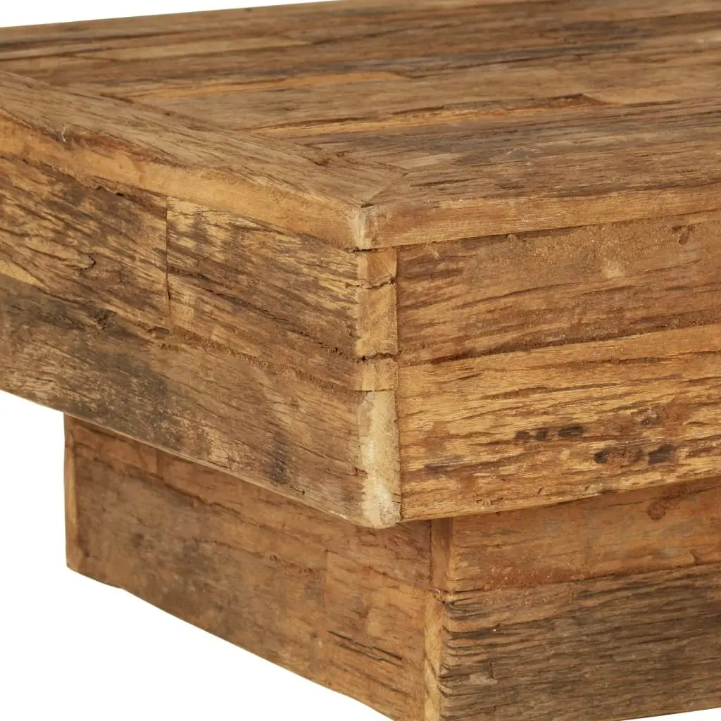 Coffee Table Solid Reclaimed Wood 70x70x30 cm 246420