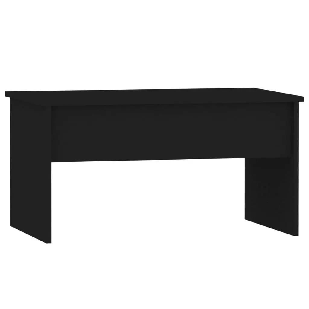 Coffee Table Black 80x50.5x41.5 cm Engineered Wood 809639