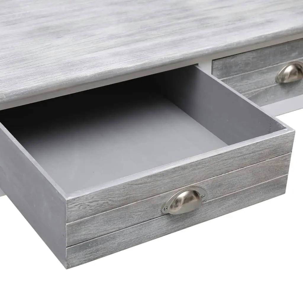 Coffee Table Grey 100x50x45 cm Wood 284133