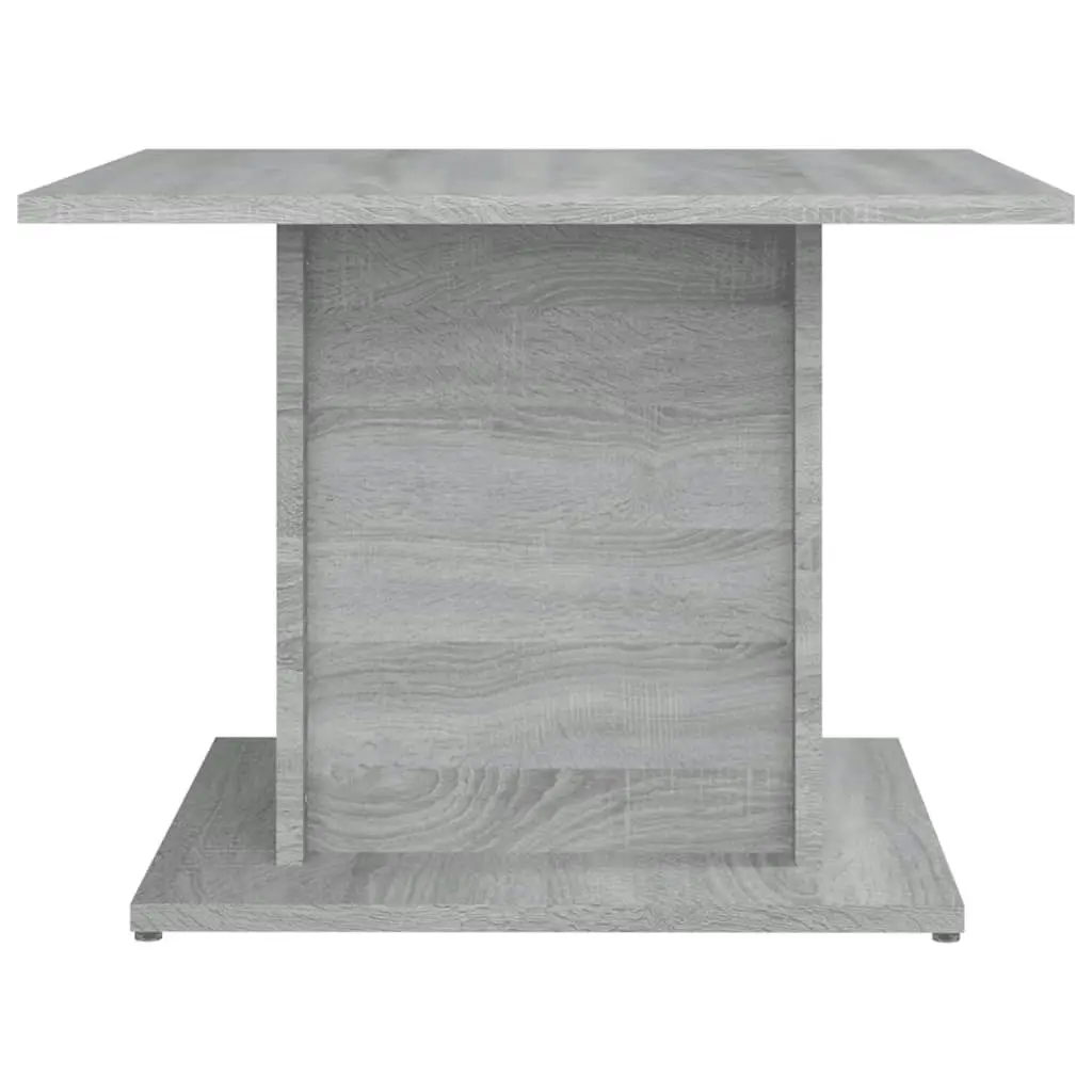 Coffee Table Grey Sonoma 55.5x55.5x40 cm Engineered Wood 813096