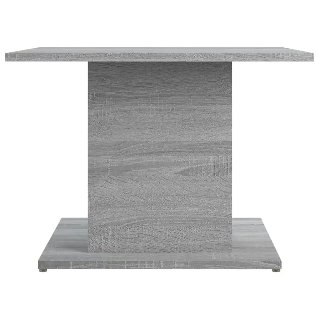 Coffee Table Grey Sonoma 55.5x55.5x40 cm Engineered Wood 813096