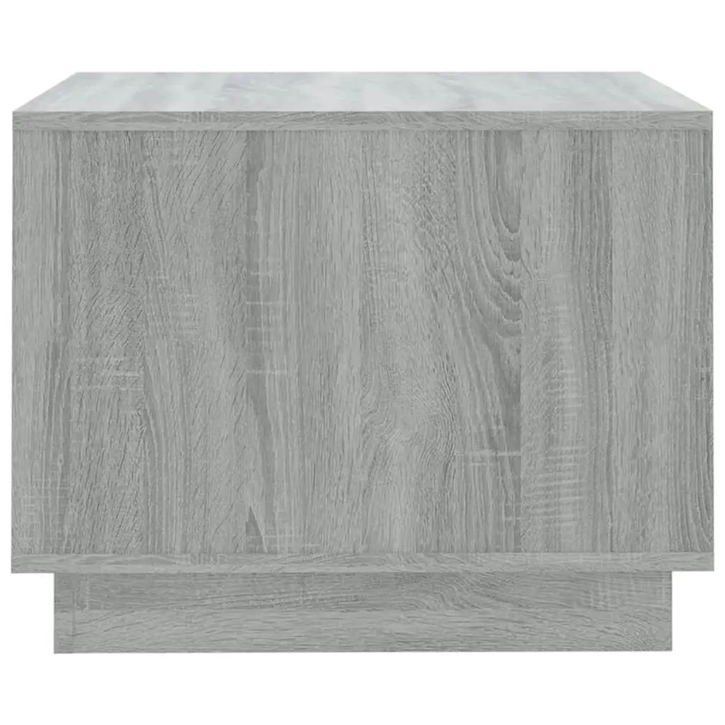 Coffee Table Grey Sonoma 55x55x43 cm Engineered Wood 813087