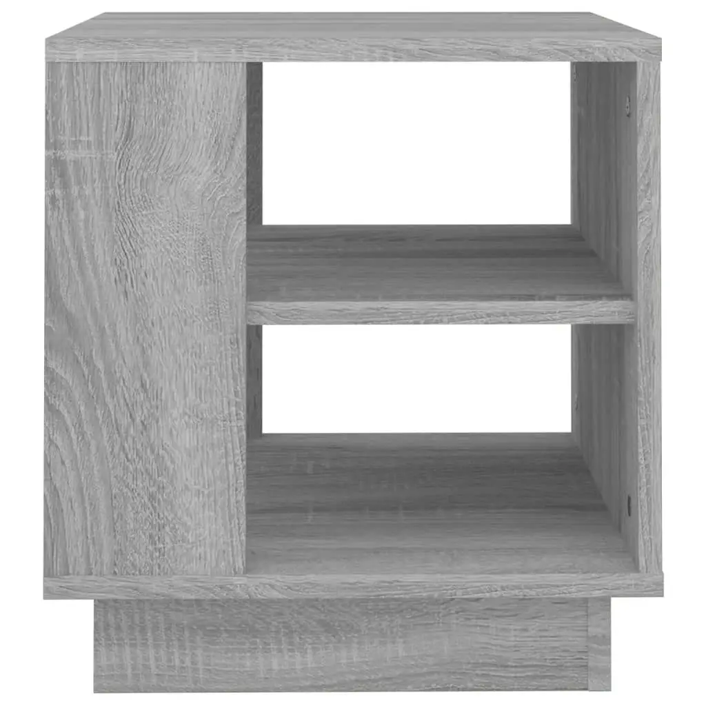 Coffee Table Grey Sonoma 40x40x43 cm Engineered Wood 813090