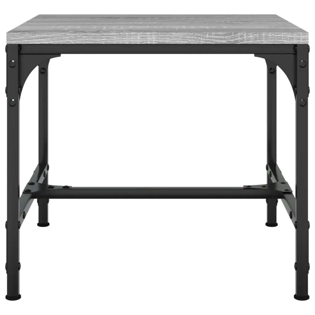 Coffee Table Grey Sonoma 50x50x35 cm Engineered Wood 819400