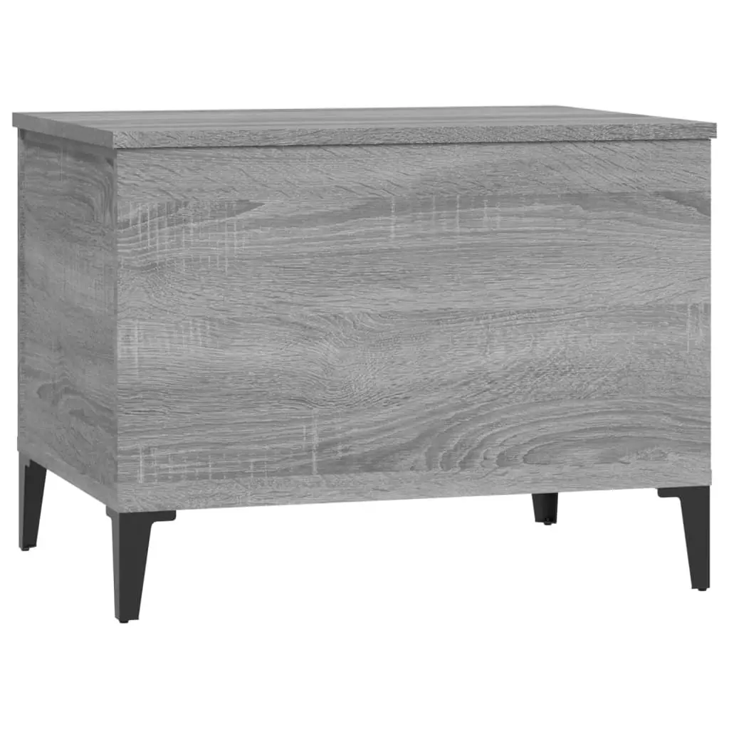 Coffee Table Grey Sonoma 60x44.5x45 cm Engineered Wood 819578