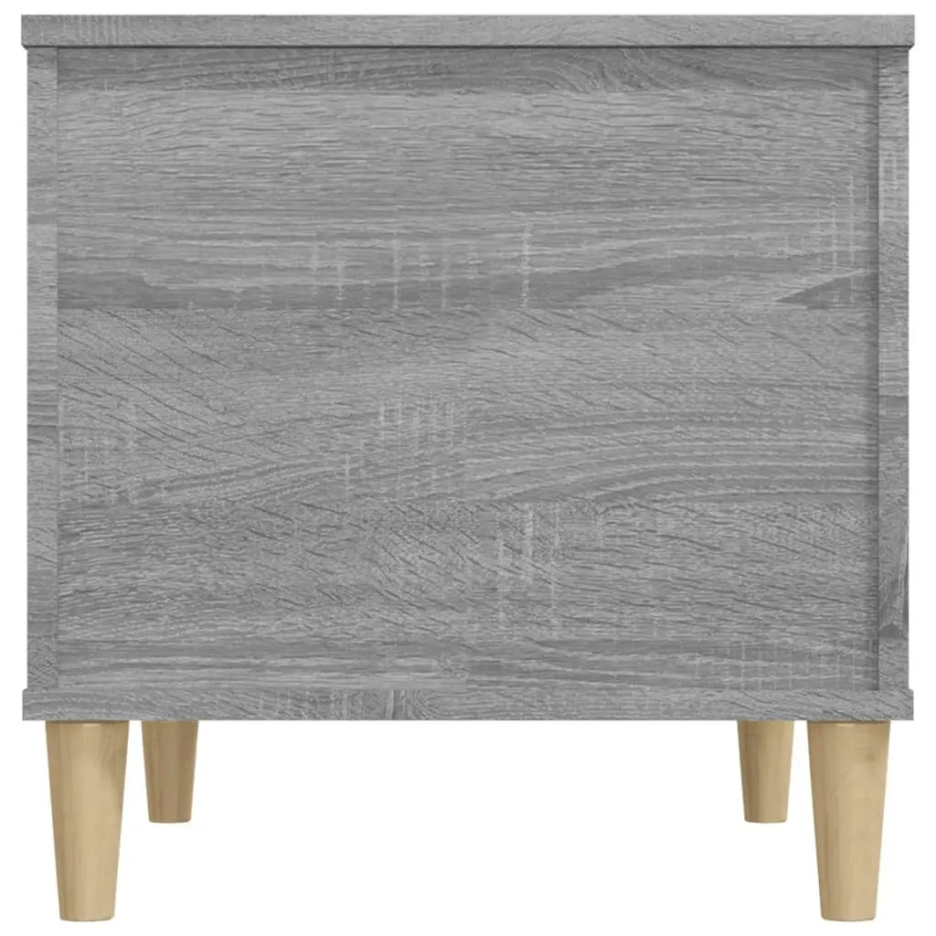 Coffee Table Grey Sonoma 60x44.5x45 cm Engineered Wood 819570