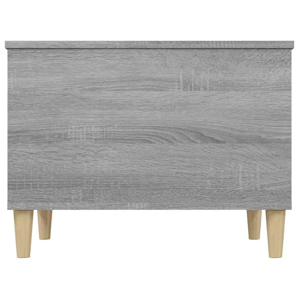 Coffee Table Grey Sonoma 60x44.5x45 cm Engineered Wood 819570