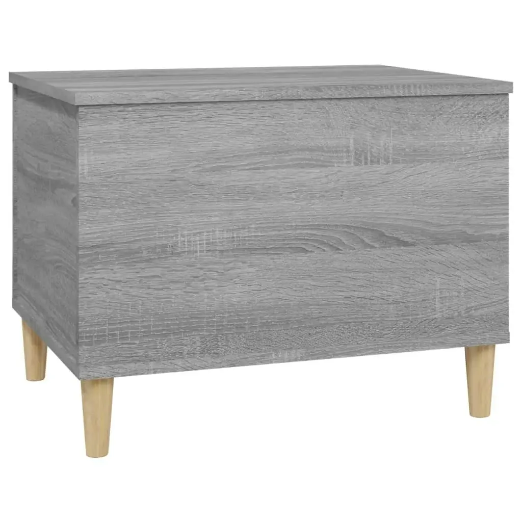 Coffee Table Grey Sonoma 60x44.5x45 cm Engineered Wood 819570