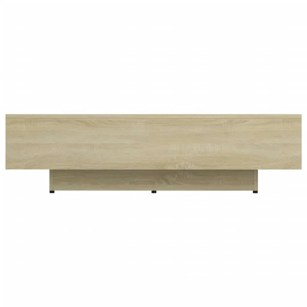 Coffee Table Sonoma Oak 100x49.5x31 cm Engineered Wood 803392