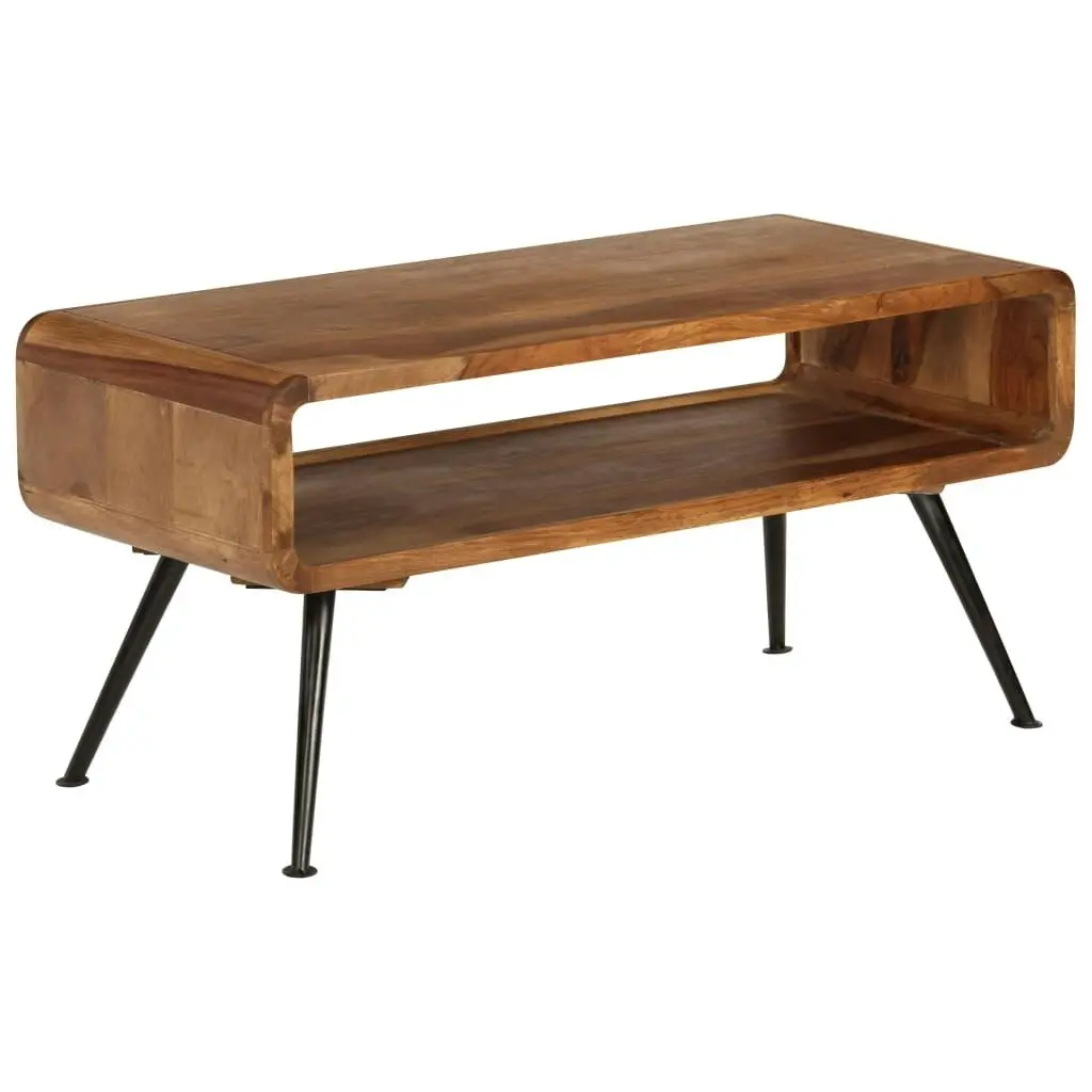 Coffee Table Solid Sheesham Wood 95x40x45 cm 246249