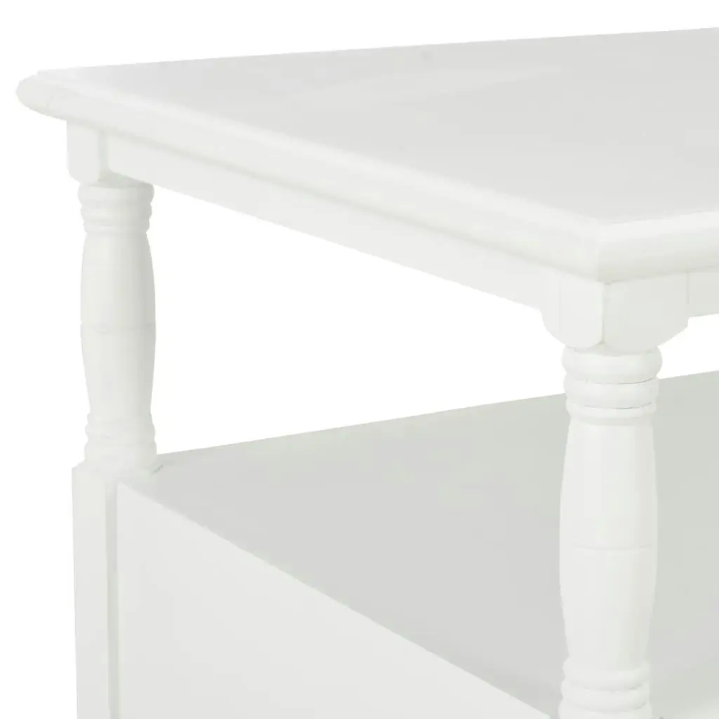 Coffee Table White 100x55x45 cm Wood 249899