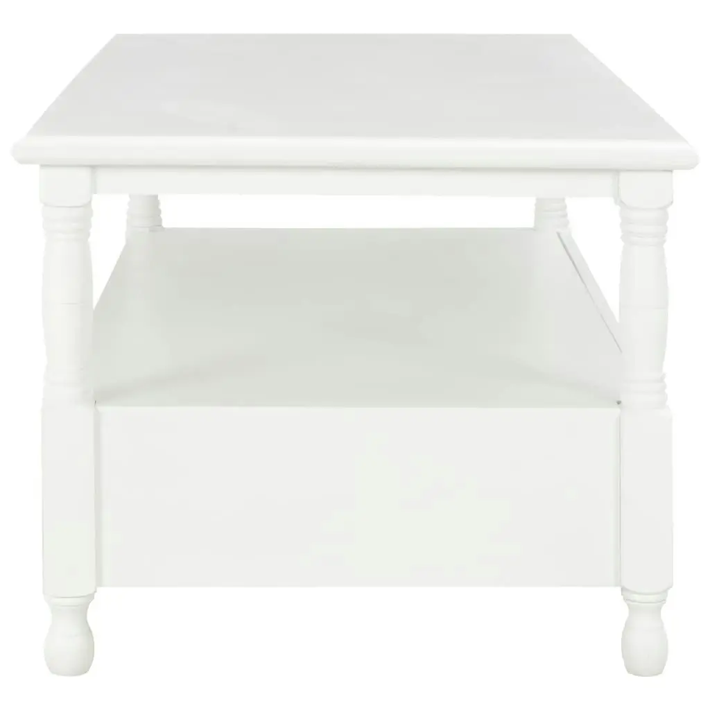 Coffee Table White 100x55x45 cm Wood 249899