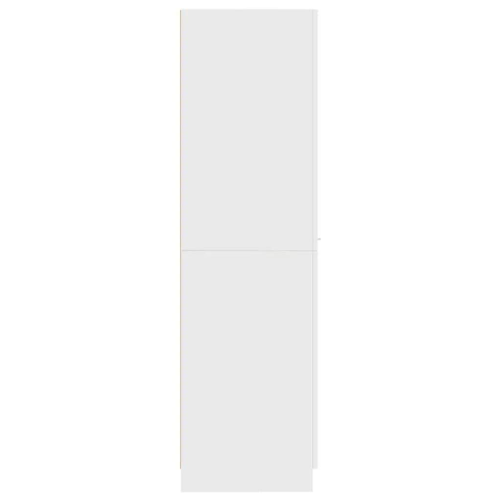 Apothecary Cabinet White 30x42.5x150 cm Engineered Wood 804220